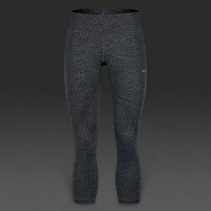 Nike Women's Power Epic Run Crop Printed - Dark